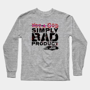 The Boys Quotes - Stan Edgar (Black Text) Long Sleeve T-Shirt